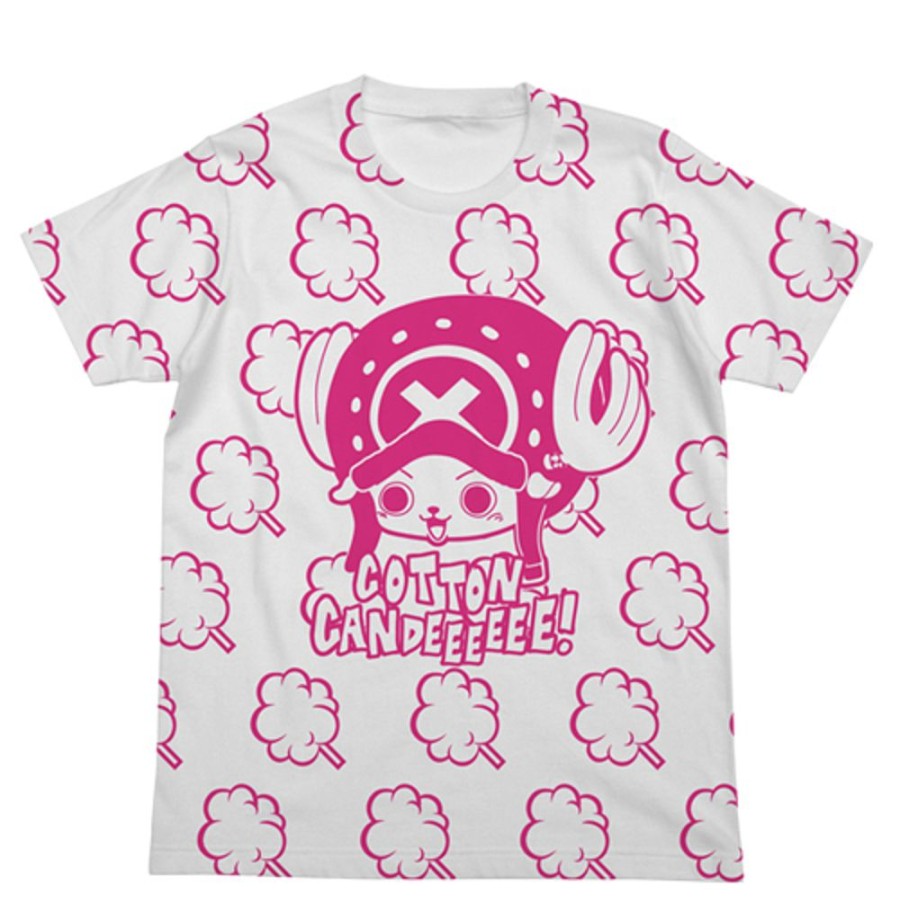 Apparel Cospa | Chopper & Cotton Candy T-Shirt White