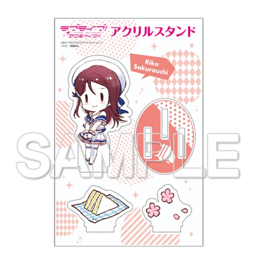 Accessories Kadokawa | Lovelive! Sunshine!! School Idol Diary Acrylic Stand Riko Sakurauchi - Kadokawa