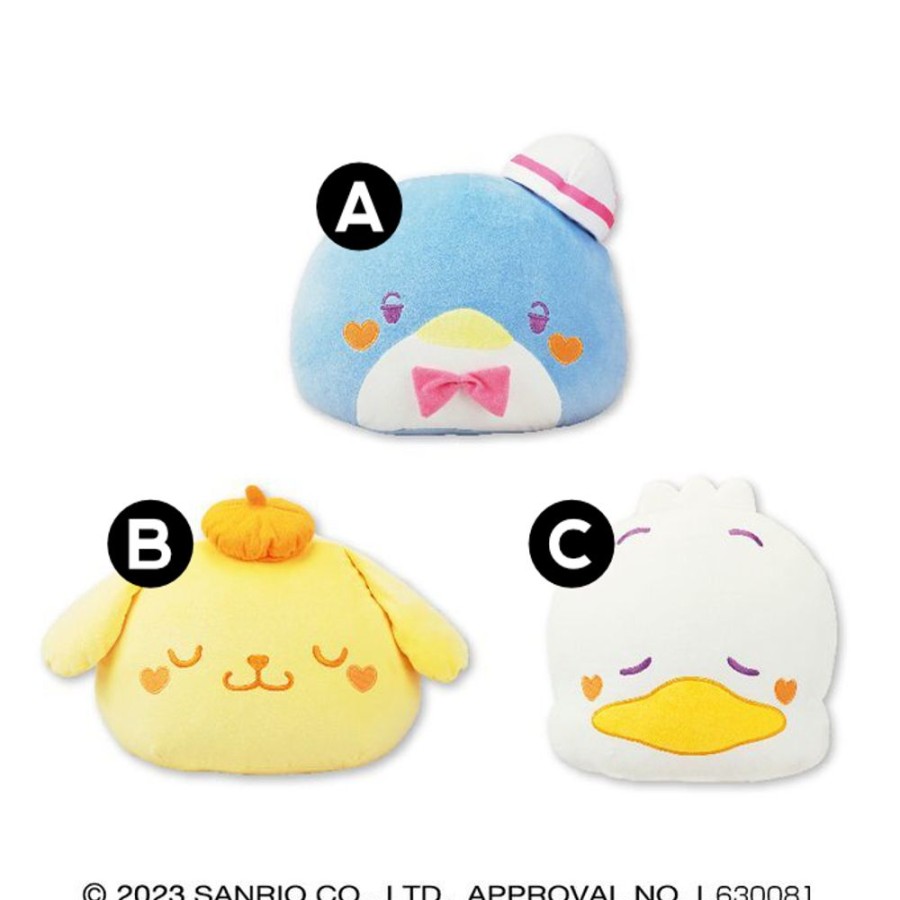 Plush Toys EIKOH | Sanrio Characters Falling Asleep Mochi-Mochi Face Cushion