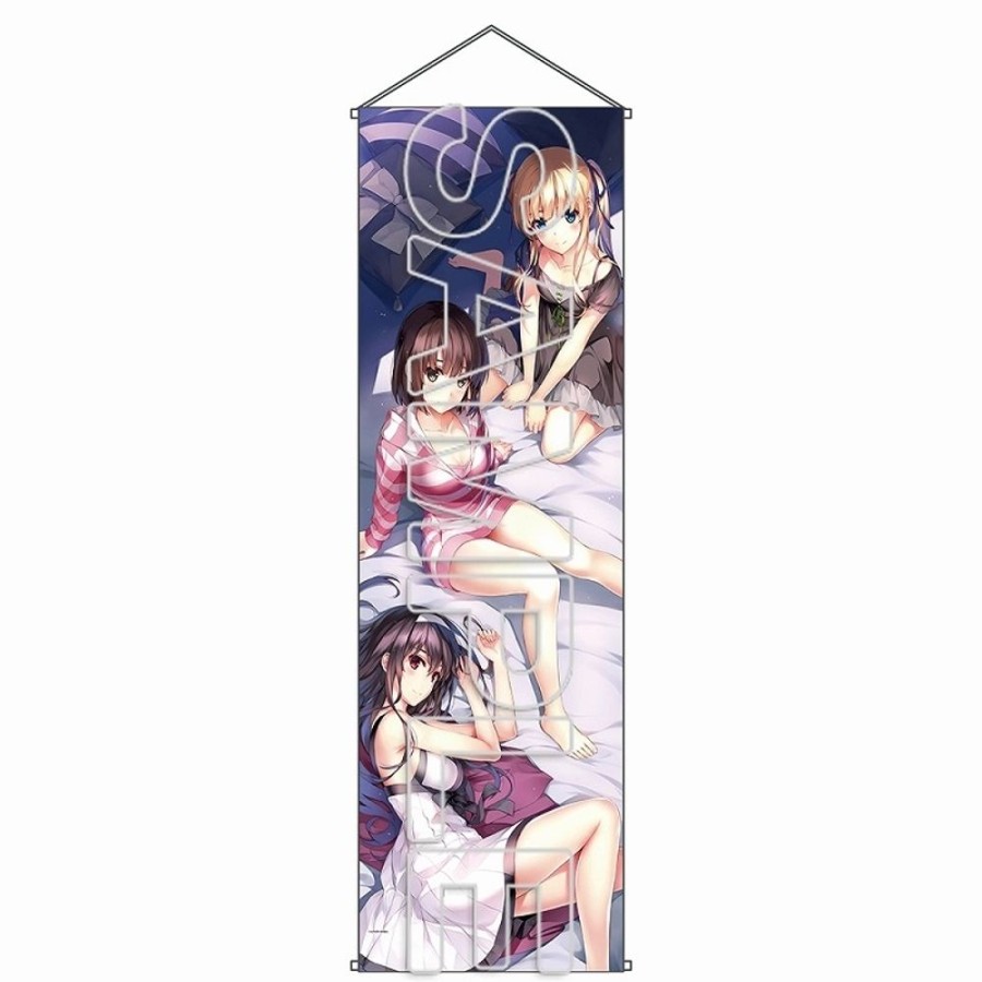 Lifestyle Goods KADOKAWA | Saekano Megumi Eriri Utaha To Issho Ni Oyasumi Tapestry