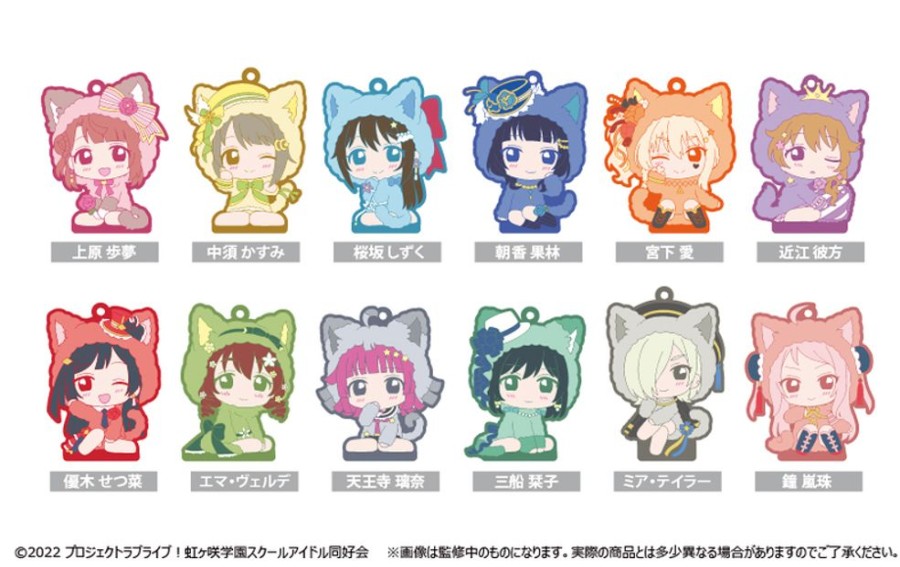 Accessories TAPIOCA | Love Live! Nijigasaki Academy School Idol Club Osuwari Rubber Stand [Blind Box] - Tapioca