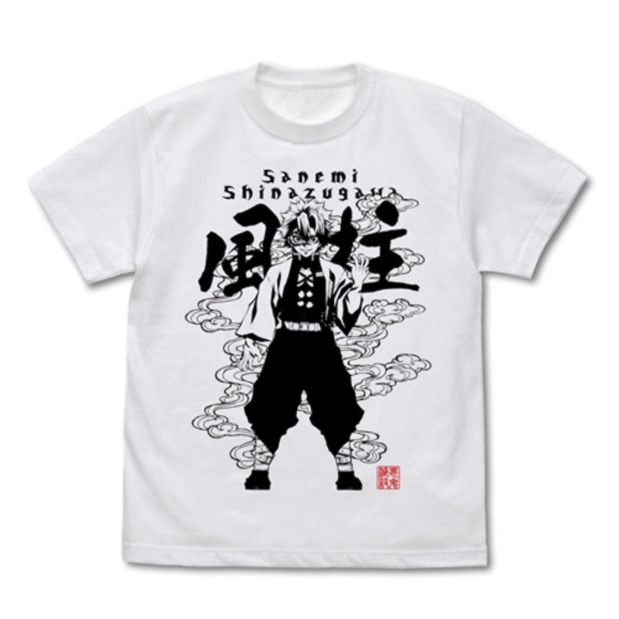 Apparel Cospa | Kazebashira Shinazugawa Sanemi T-Shirt White