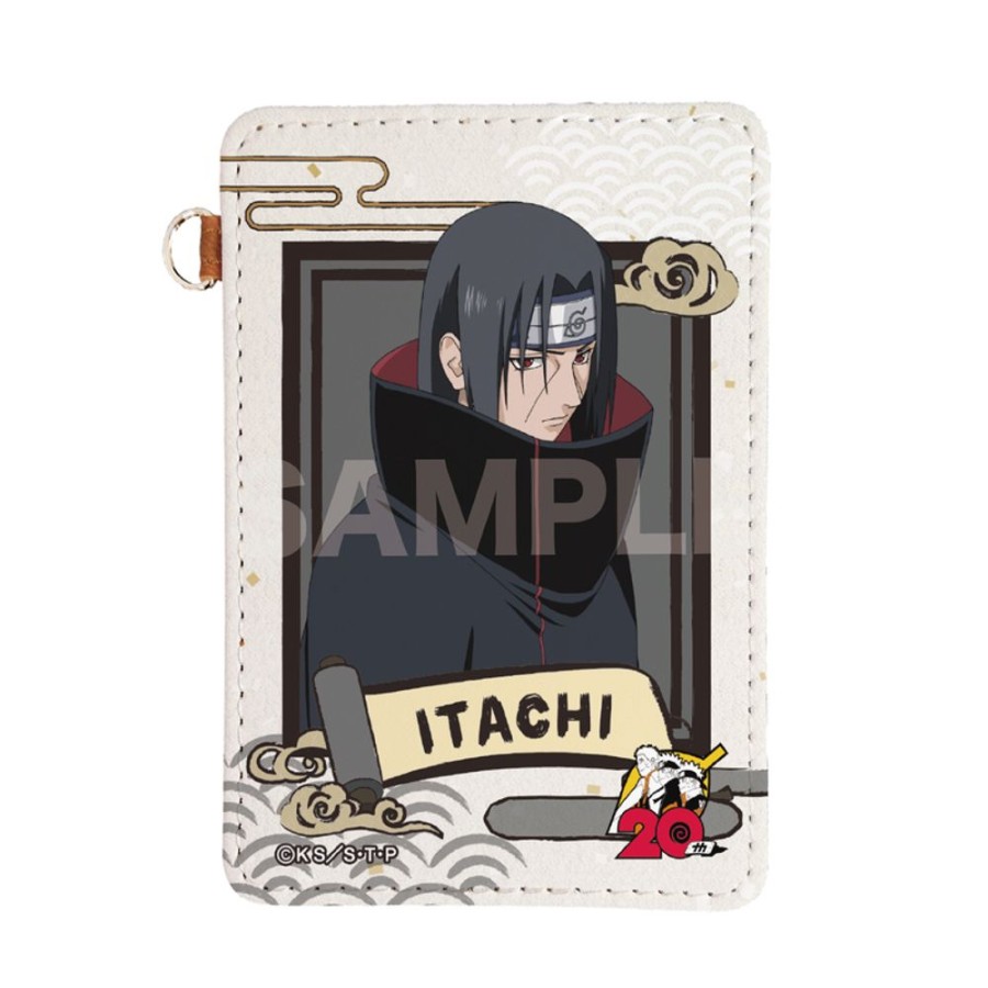 Accessories CS.FRONT | Naruto Shippuden Leather Pass Case 05 Uchiha Itachi