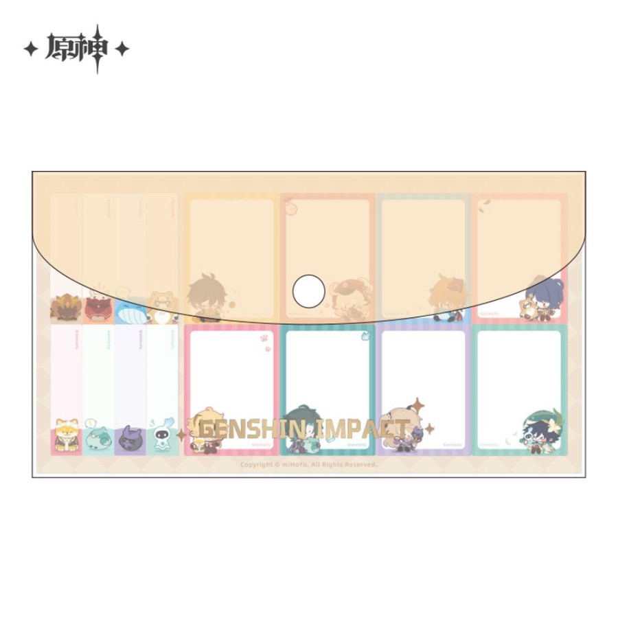 Lifestyle Goods miHoYo | Genshin Impact Chibi Chara Sticky Notes Set