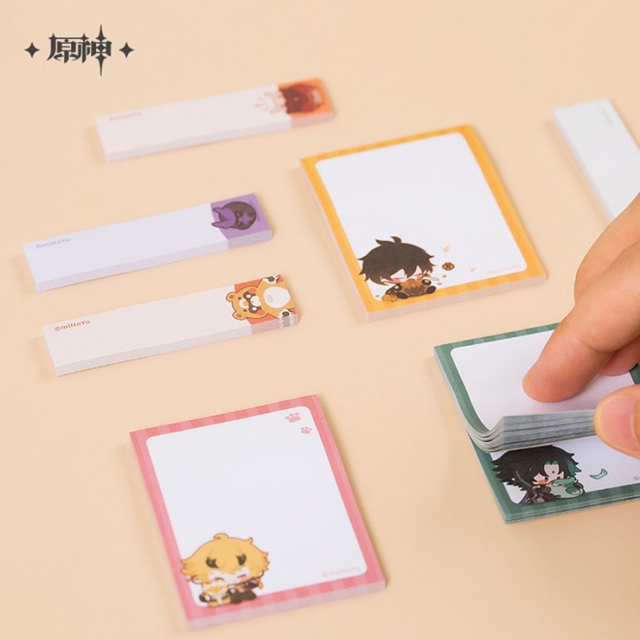 Lifestyle Goods miHoYo | Genshin Impact Chibi Chara Sticky Notes Set