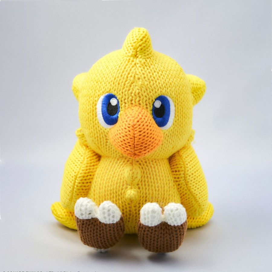 Plush Toys Square Enix | Knitted Plush Chocobo