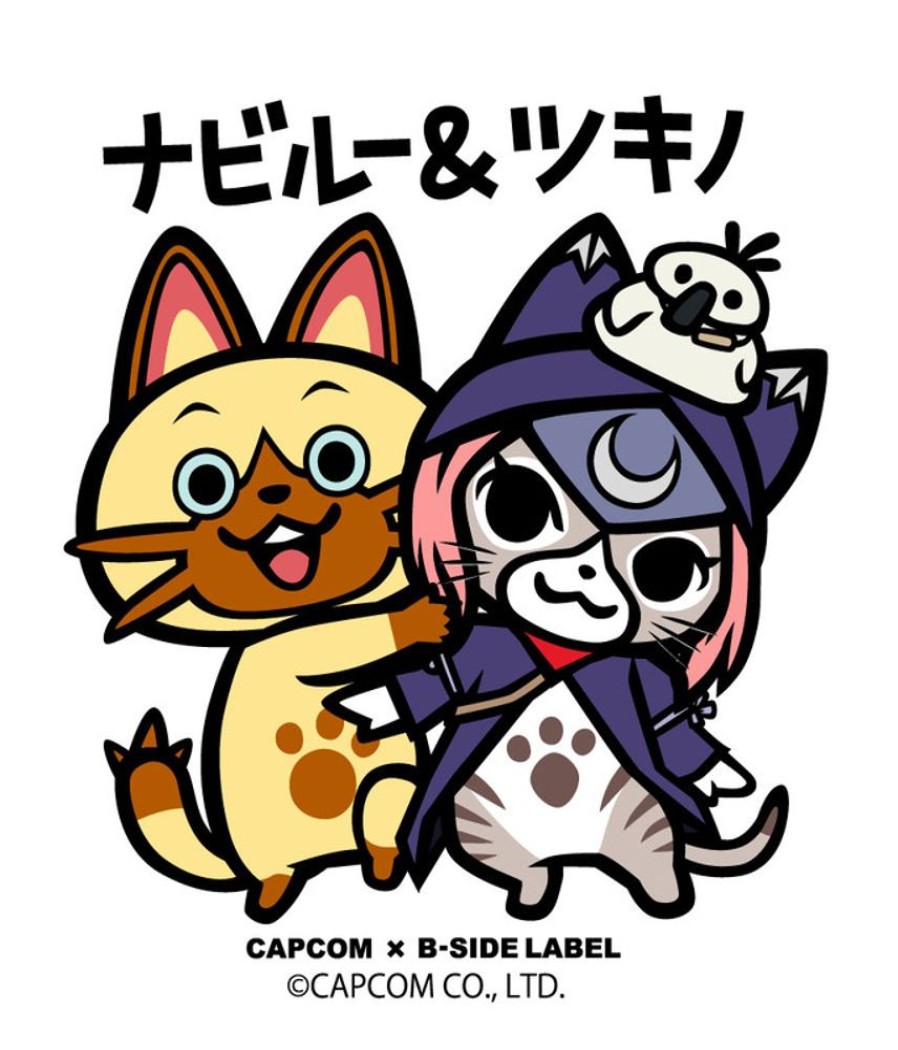 Accessories B-SIDE LABEL | Capcom X B-Side Label Sticker Navirou & Tsukino