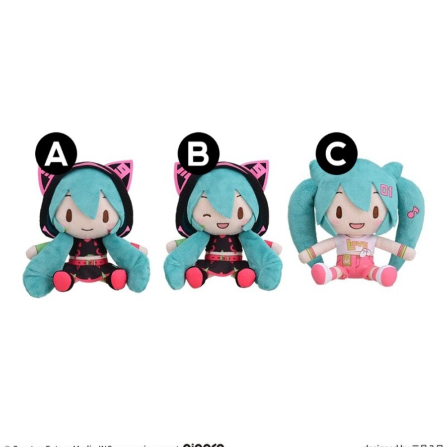 Plush Toys SEGA | Hatsune Miku Fuwapuchi Plush Live Version