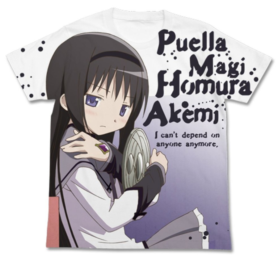 Apparel Cospa | Akemi Homura Full Graphic T-Shirt White