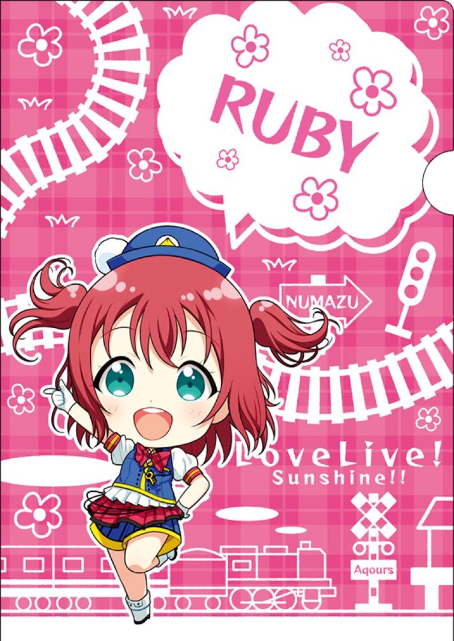 Lifestyle Goods Movic | Clear File Happy Party Train I Kurosawa Ruby - Movic