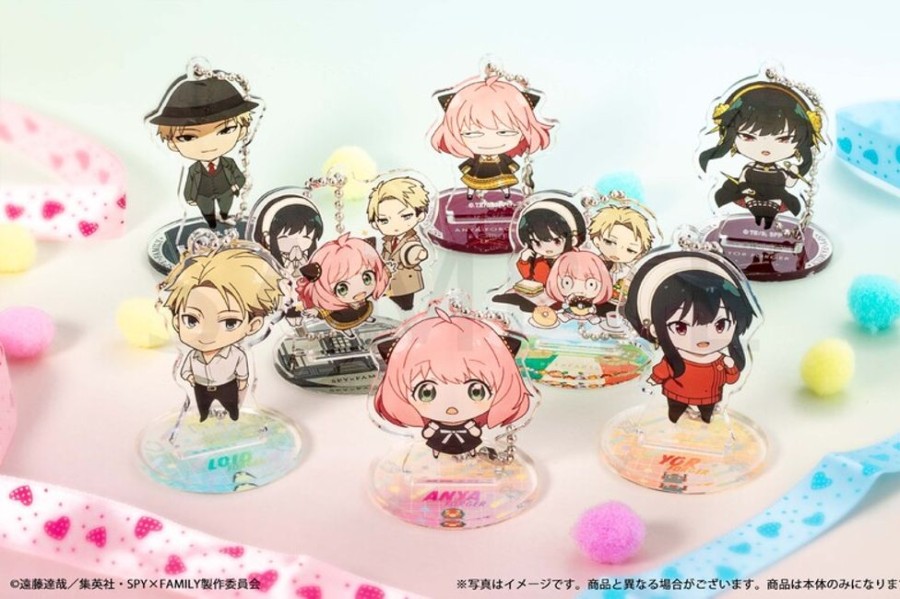 Accessories KADOKAWA | Spy X Family Chibi Acrylic Stand Figure With Ball Chain [Blind Box] - Kadokawa