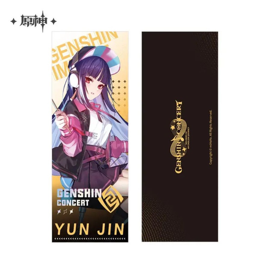 Accessories miHoYo | Genshin Impact 2022 Online Concert Holographic Commemorative Ticket