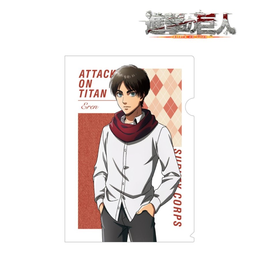 Lifestyle Goods armabianca | Original Illustration Eren Wear Muffler Ver. Clear File