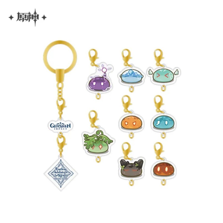 Accessories miHoYo | Genshin Impact Genshin Impact'S Art Exhibition Slime Acrylic Charm Series Slime