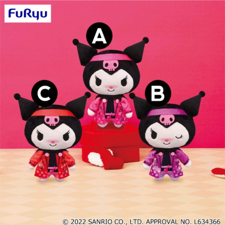 Plush Toys FuRyu | Kuromi Kuromi'S Best Clothes Plush