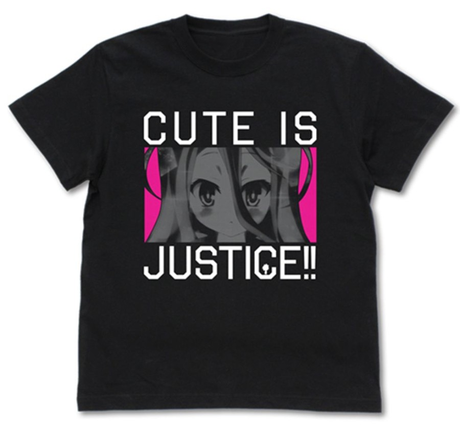 Apparel Cospa | Cute Is Justice!! T-Shirt Black