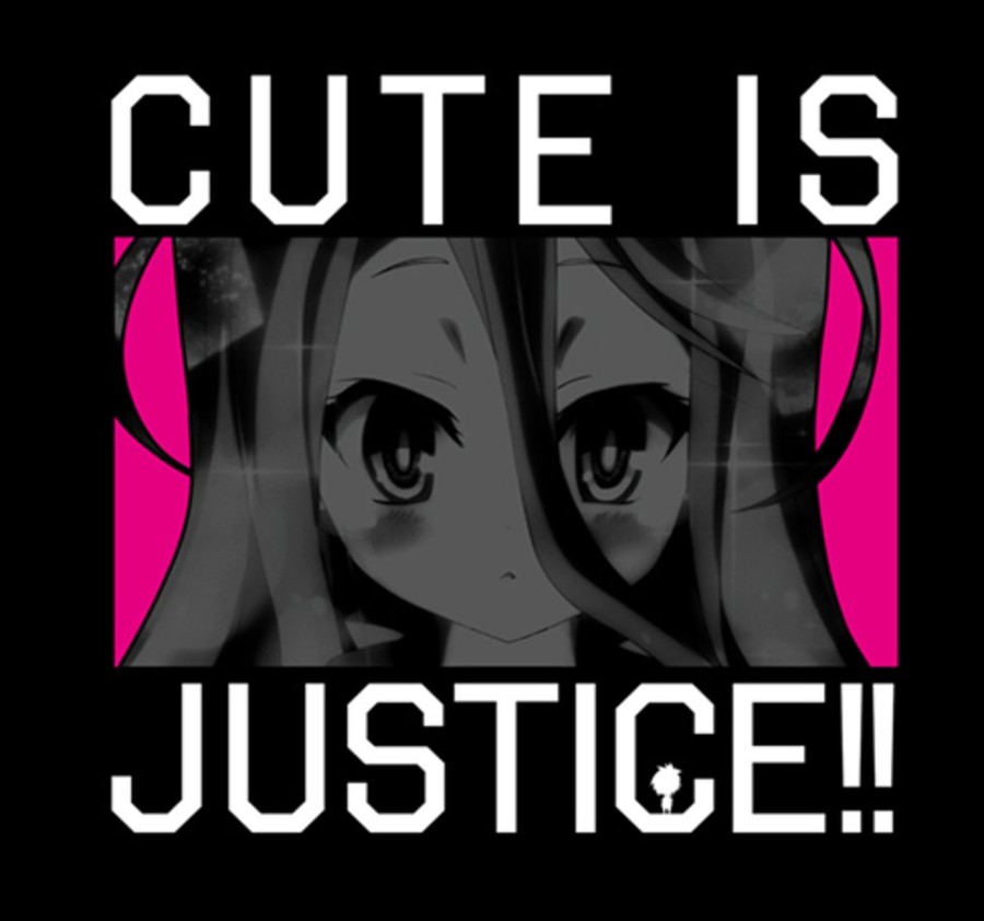 Apparel Cospa | Cute Is Justice!! T-Shirt Black