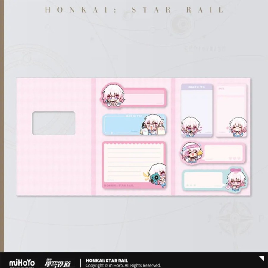 Lifestyle Goods miHoYo | Honkai: Star Rail Pom-Pom Gallery Post-It Note Set March 7Th