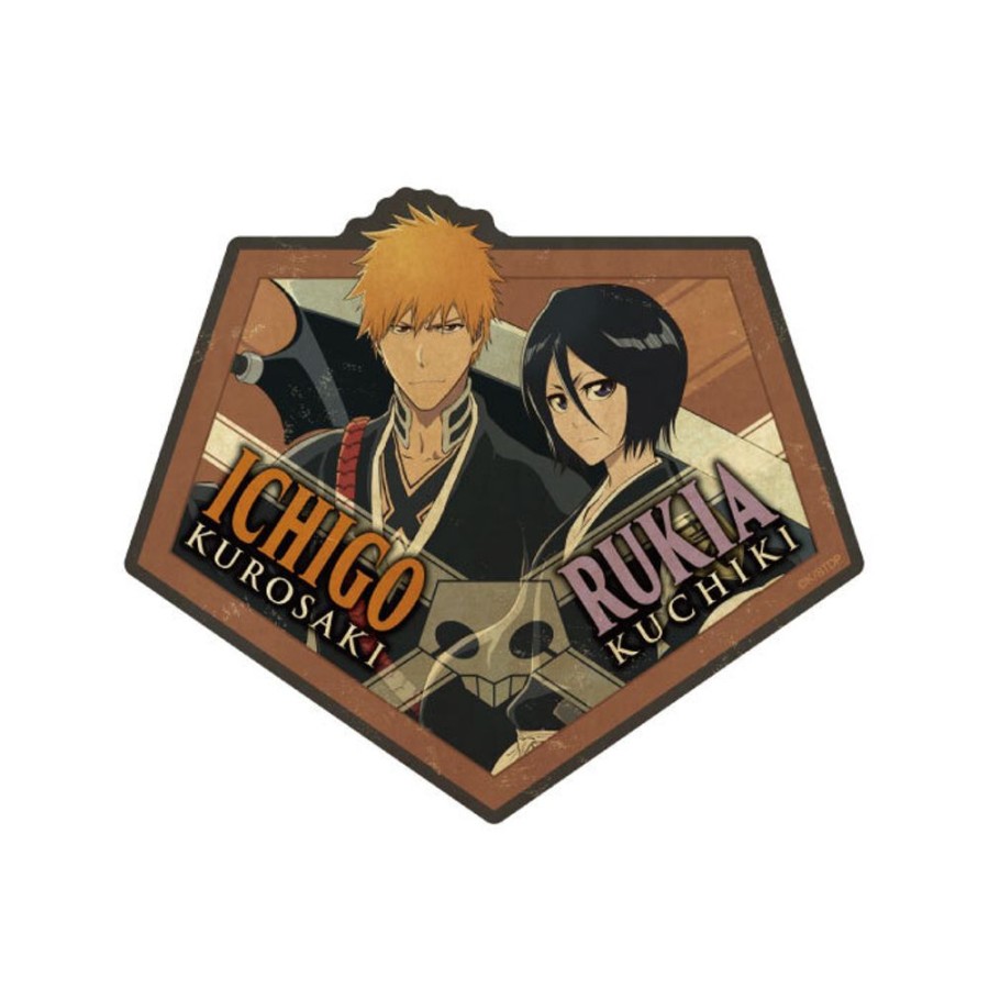 Accessories Ensky | Bleach Travel Sticker 1 Kurosaki Ichigo & Kuchiki Rukia