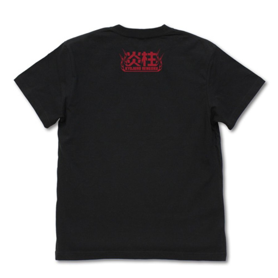 Apparel Cospa | Enbashira Rengoku Kyojuro T-Shirt Black