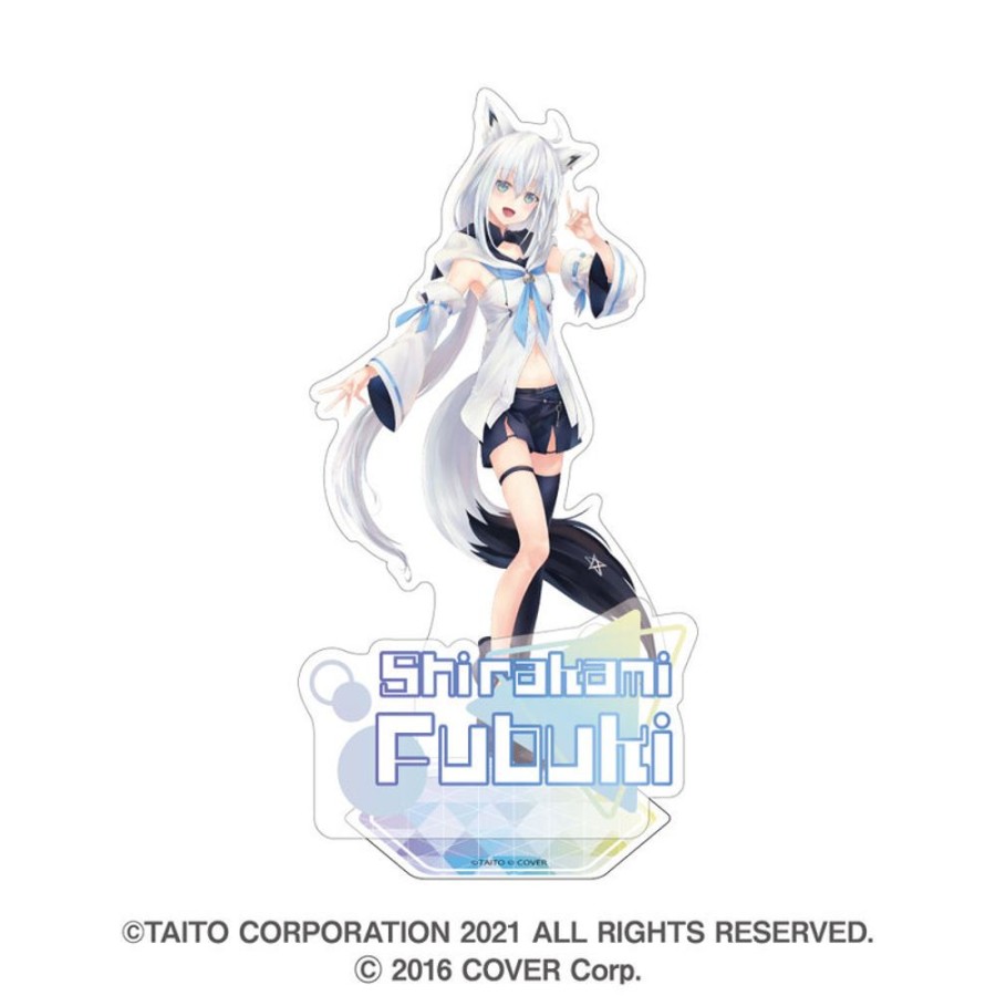 Accessories TAITO | Rakugaki Kingdom X Hololive Acrylic Stand Shirakami Fubuki