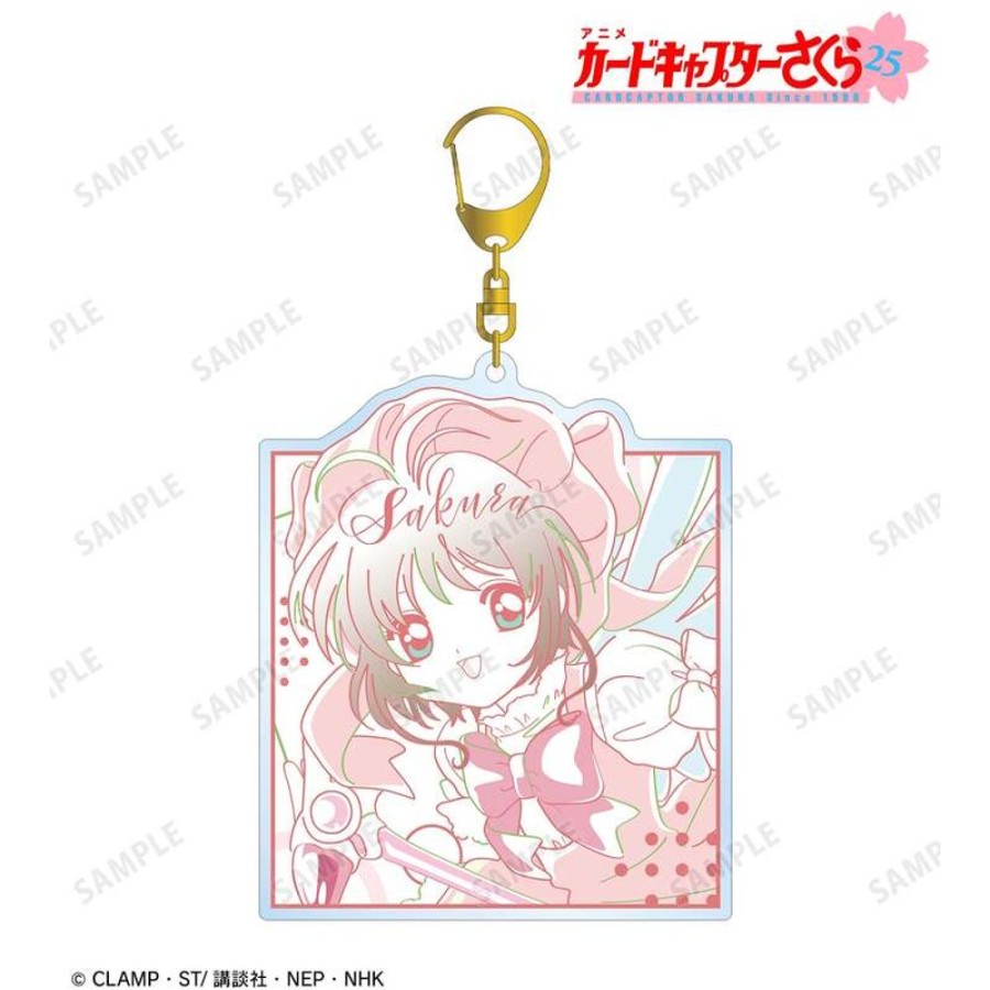 Accessories armabianca | Sakura Lette-Graph Big Acrylic Key Chain - Armabianca