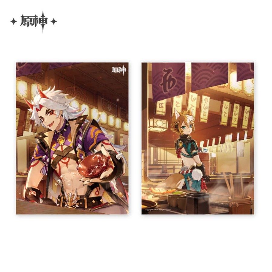 Lifestyle Goods miHoYo | Genshin Impact Wallpaper Series Clear File Oni'S Royale