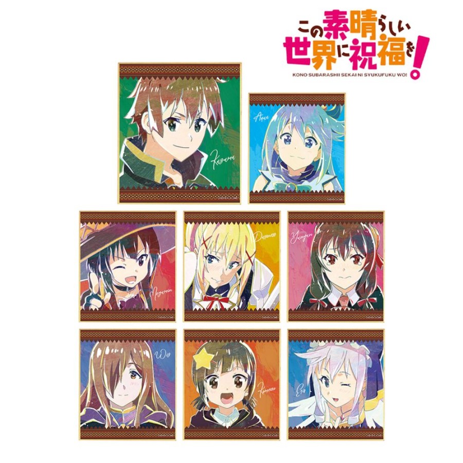 Accessories armabianca | Konosuba Trading Ani-Art Vol. 2 Mini Shikishi [Blind Box]