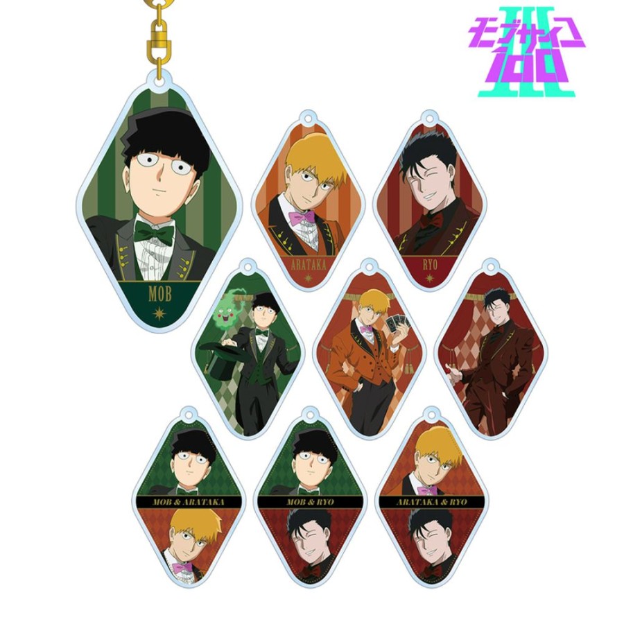 Accessories armabianca | Mob Psycho 100 Iii Original Illustration Magician Ver. Trading Acrylic Key Chain [Blind Box] - Armabianca