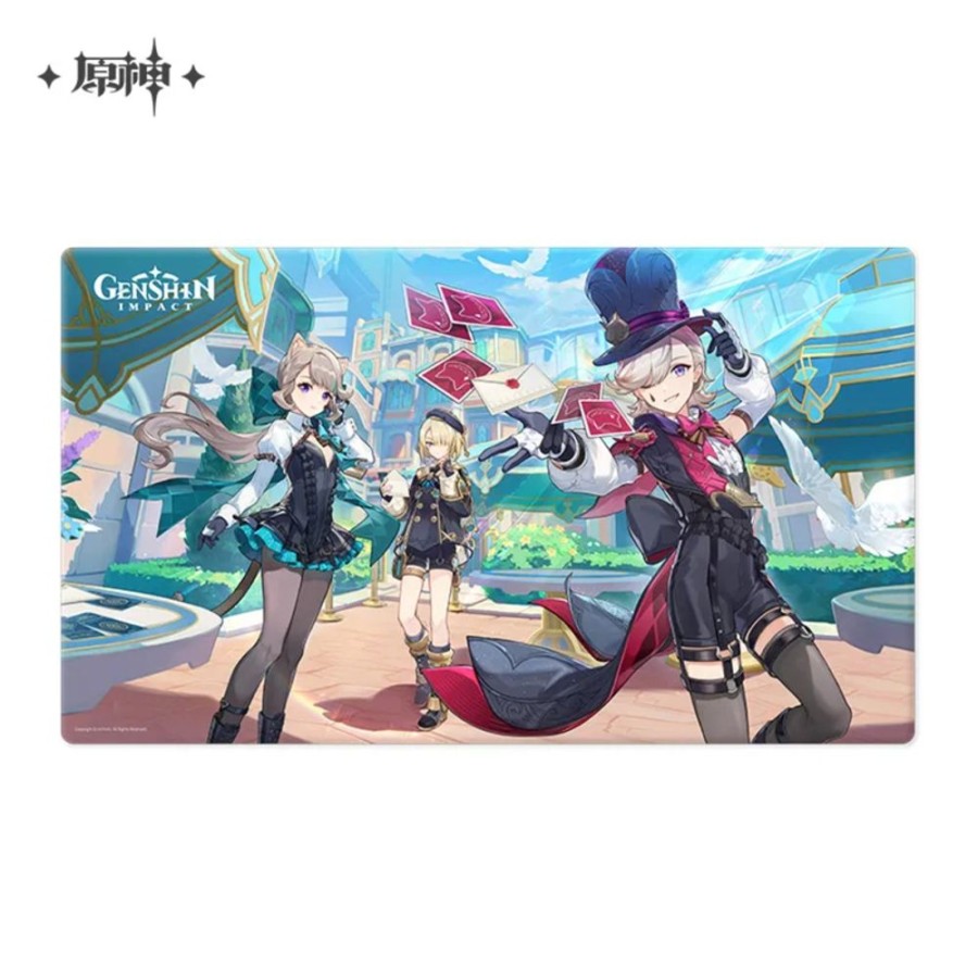 Lifestyle Goods miHoYo | Genshin Impact Genshin Impact'S Art Exhibition Fontaine Mouse Pad