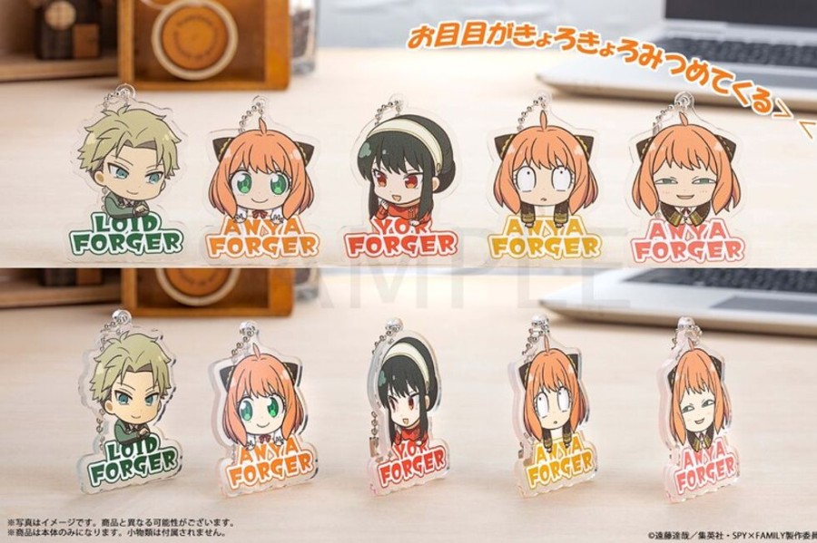 Accessories KADOKAWA | Spy X Family 2.5 Kyorokyoro Acrylic Key Chain [Blind Box] - Kadokawa