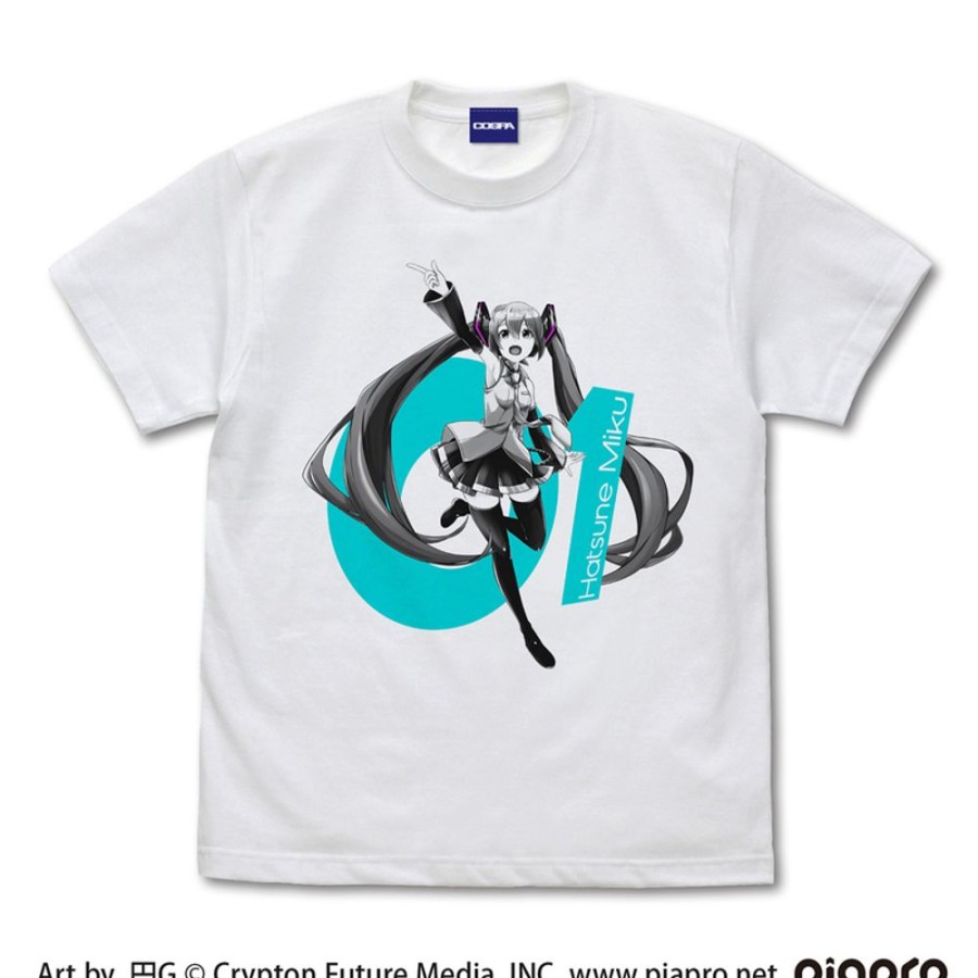 Apparel Cospa | Hatsune Miku T-Shirt Circle G Ver. White