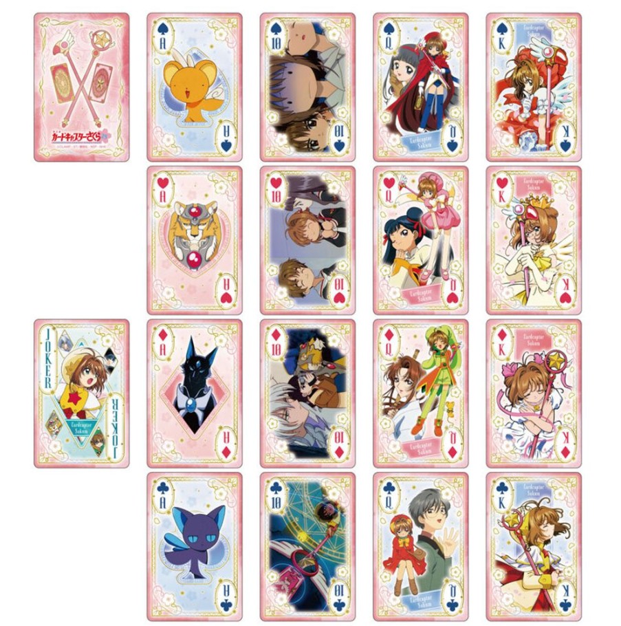 Accessories Ensky | Cardcaptor Sakura Playing Cards - Ensky