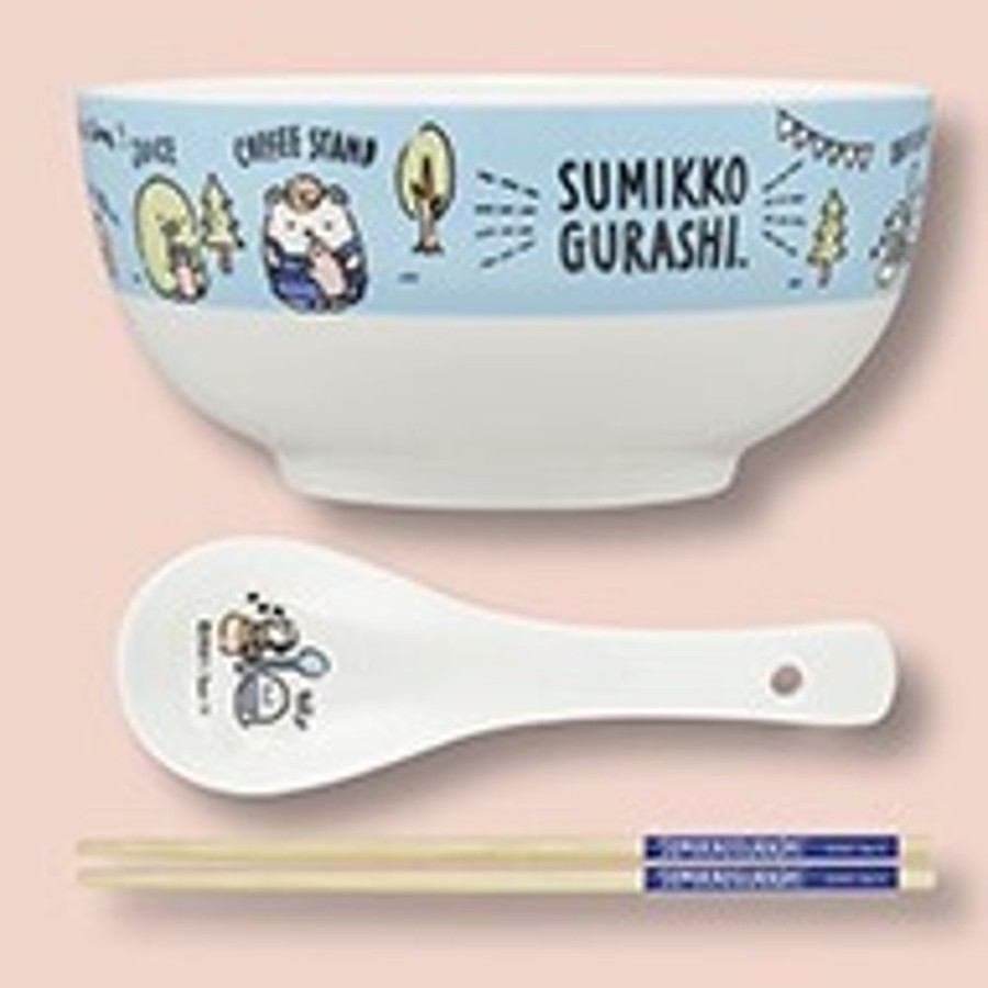 Lifestyle Goods System Service | Sumikkogurashi Tableware Set