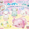 Other A-muzu | Colorful Axolotl Clears Soft Vinyl [Gachapon]