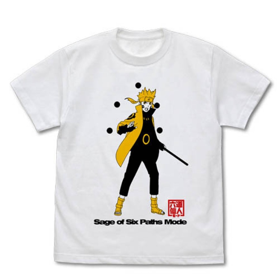 Apparel Cospa | Six Paths Sage Mode Naruto T-Shirt White