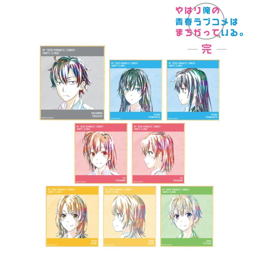 Accessories armabianca | Oregairu Trading Ani-Art Mini Shikishi [Blind Box]