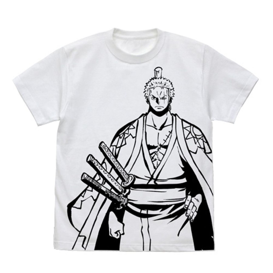 Apparel Cospa | Zorojurou All Print T-Shirt White