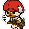 Accessories B-SIDE LABEL | Capcom X B-Side Label Sticker Postman