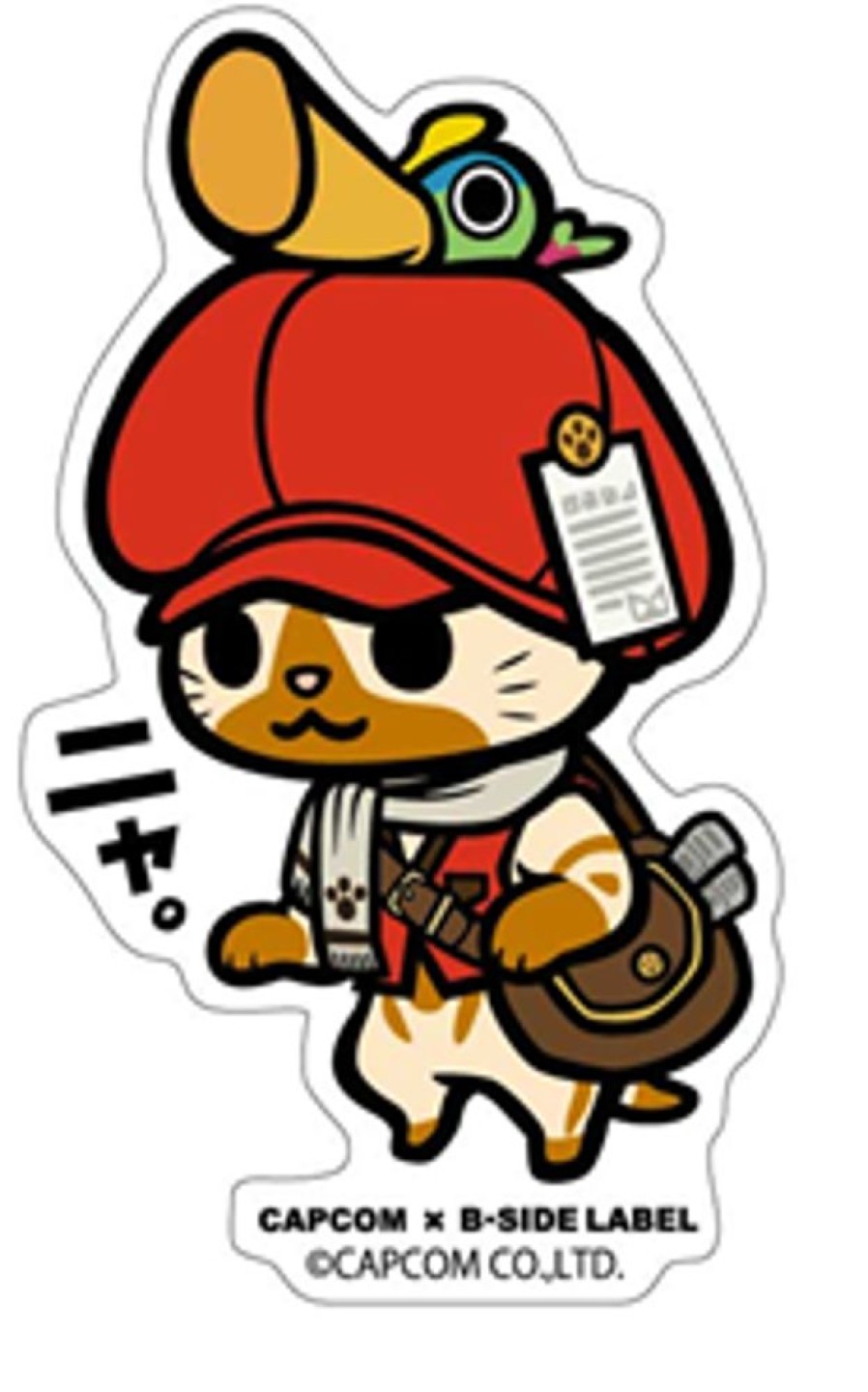 Accessories B-SIDE LABEL | Capcom X B-Side Label Sticker Postman