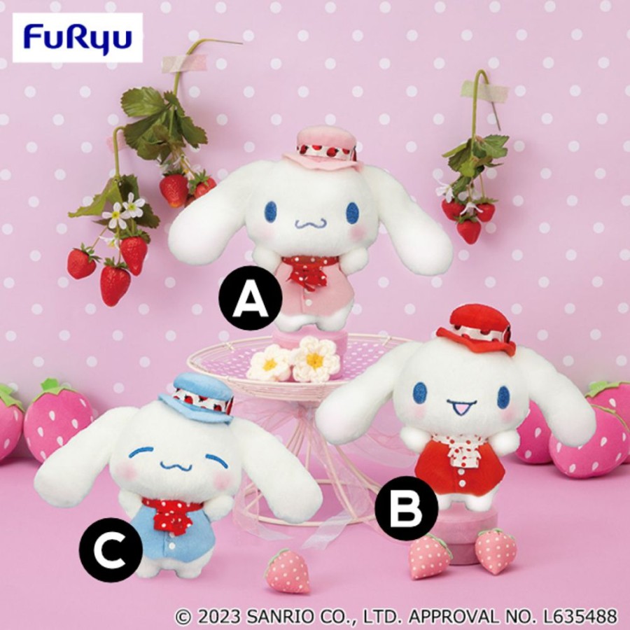 Plush Toys FuRyu | Cinnamoroll Strawberry Lolita Plush