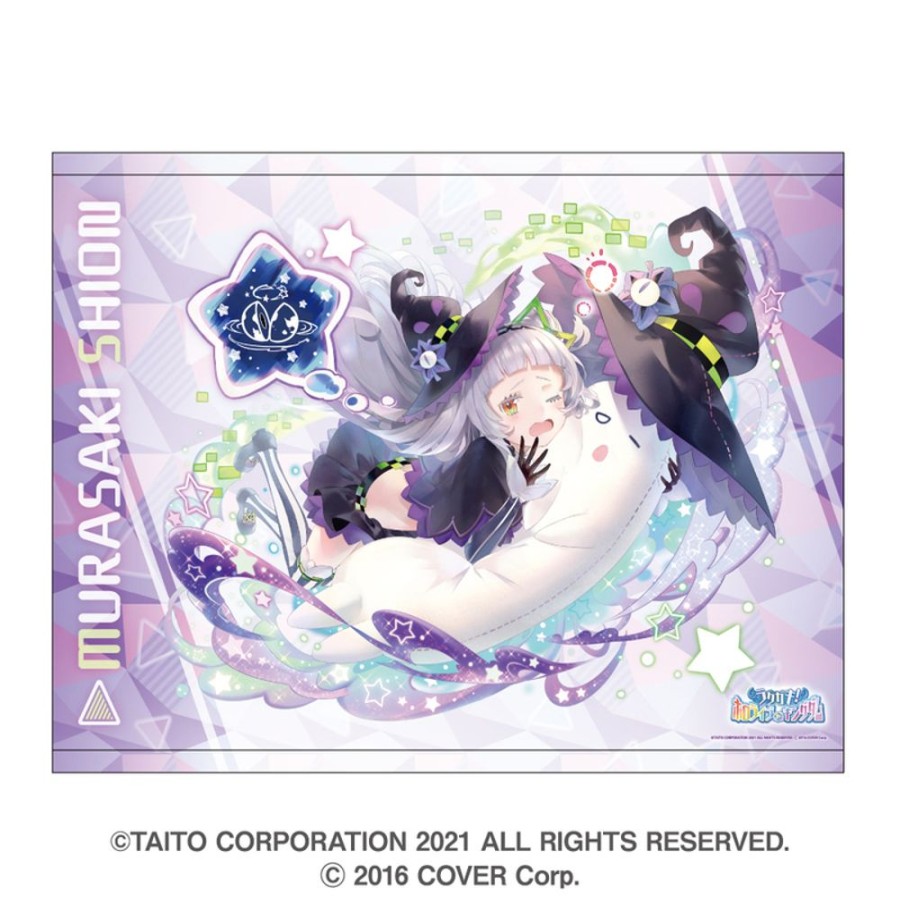 Lifestyle Goods TAITO | Rakugaki Kingdom X Hololive B2 Tapestry Murasaki Shion