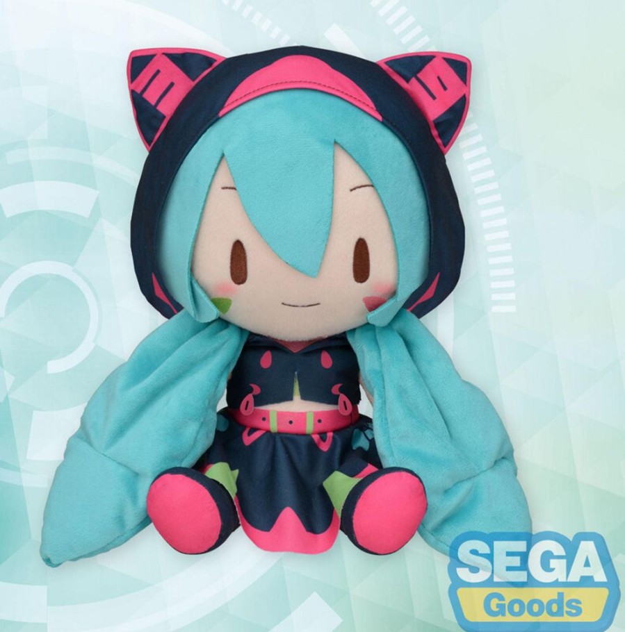 Plush Toys SEGA | Fuwapuchi Hatsune Miku L Plush Live Stage