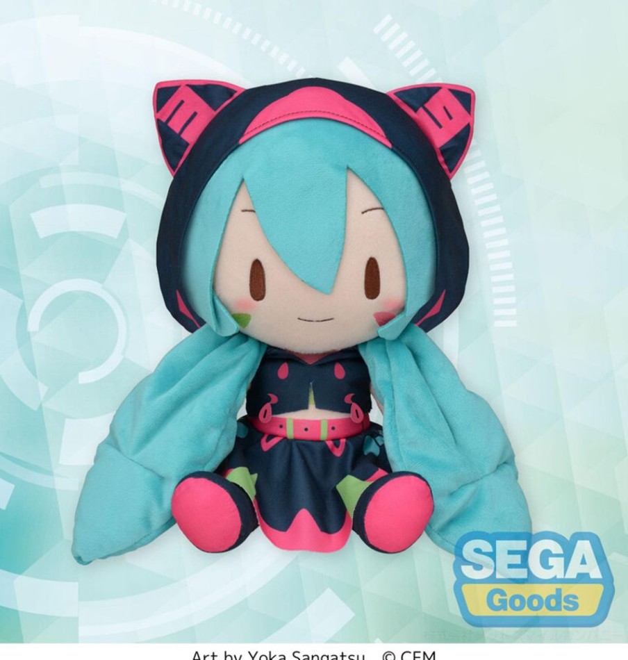 Plush Toys SEGA | Fuwapuchi Hatsune Miku L Plush Live Stage