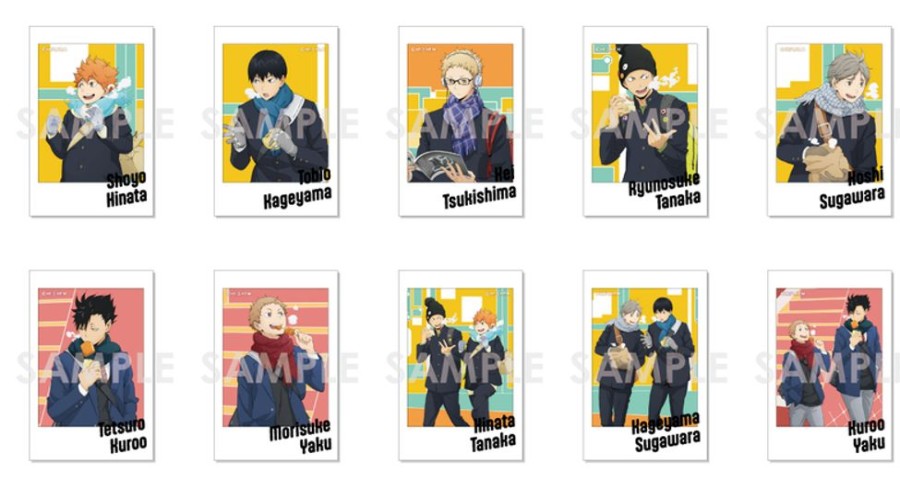 Accessories Sol International | Haikyu!! Character Snapshot Collection Vol. 3 -Autumn & Winter- Box. A [Blind Box]