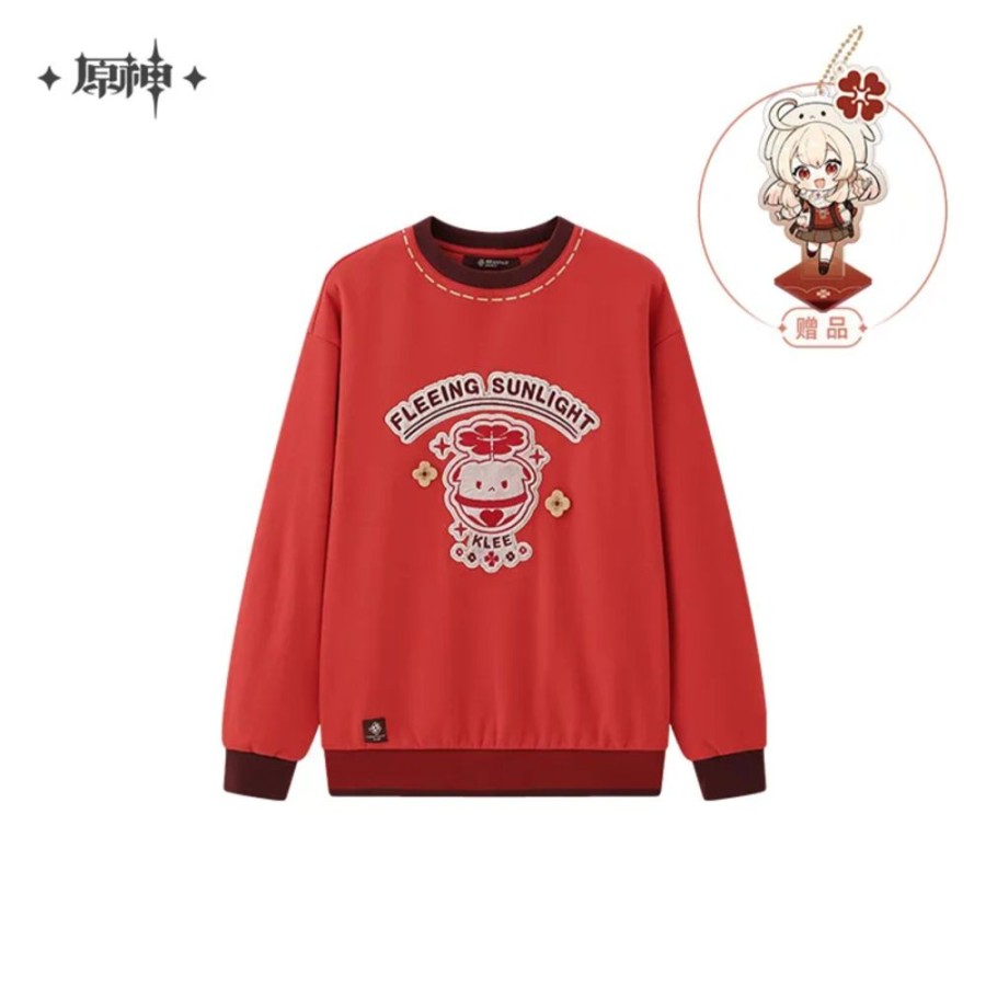 Apparel miHoYo | Genshin Impact Klee Theme Impression Series Sweatshirt Red