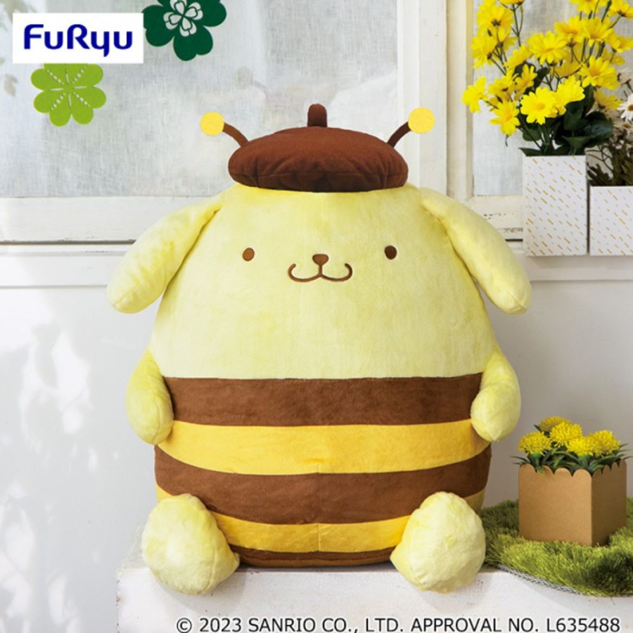 Plush Toys FuRyu | Pompompurin Turned Into A Bee!? Super Super Big Dx Plush