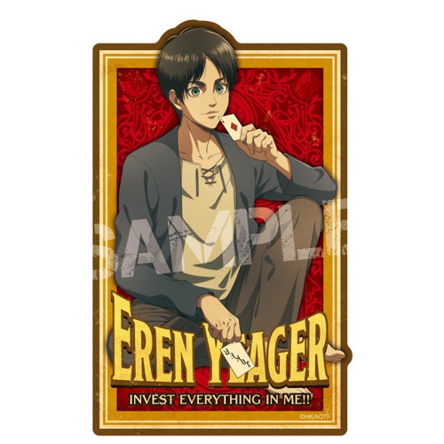 Accessories Ensky | Attack On Titan Travel Sticker 1 Eren