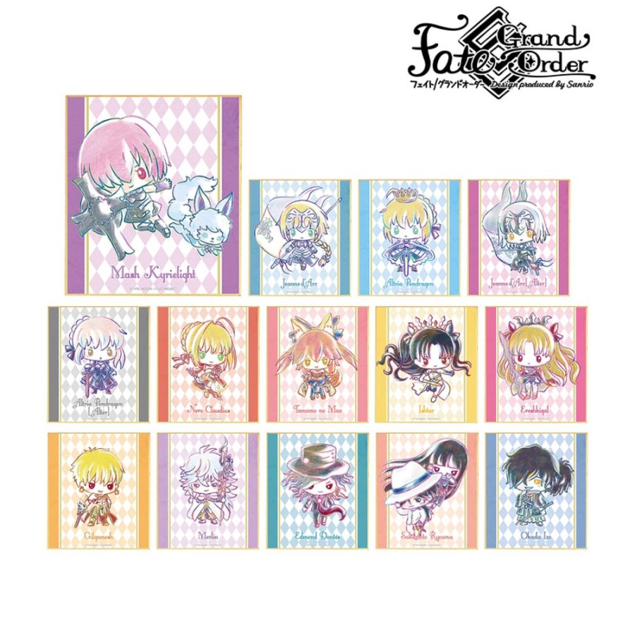 Accessories armabianca | Fate/Grand Order Design Produced By Sanrio Trading Ani-Art Mini Shikishi [Blind Box]