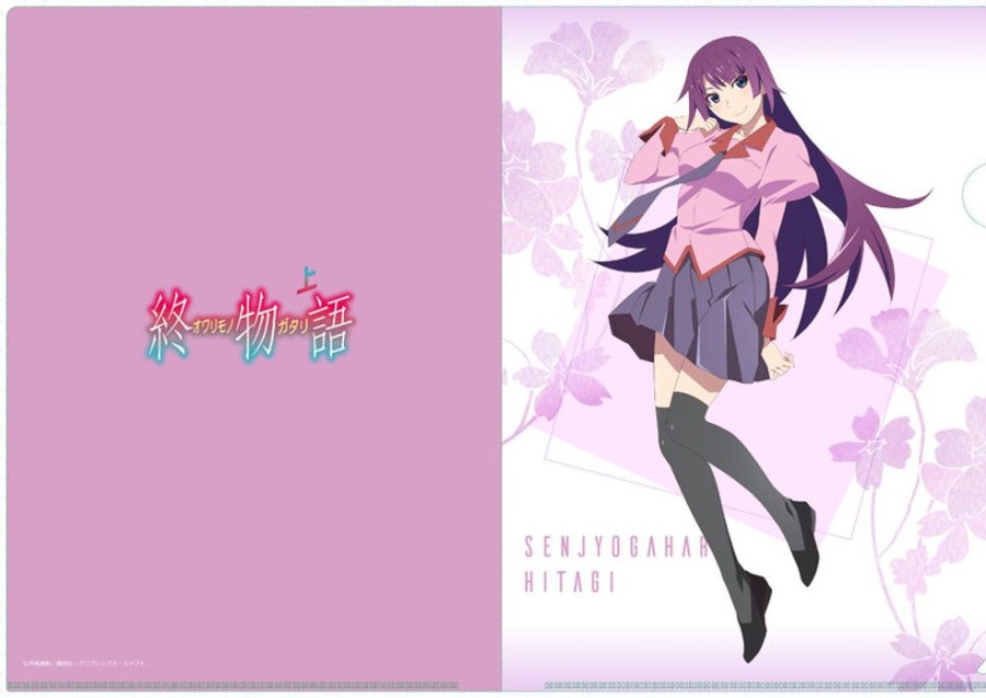 Lifestyle Goods Matsumoto Shoji | Original Illustration A4 Clear File Senjogahara Hitagi